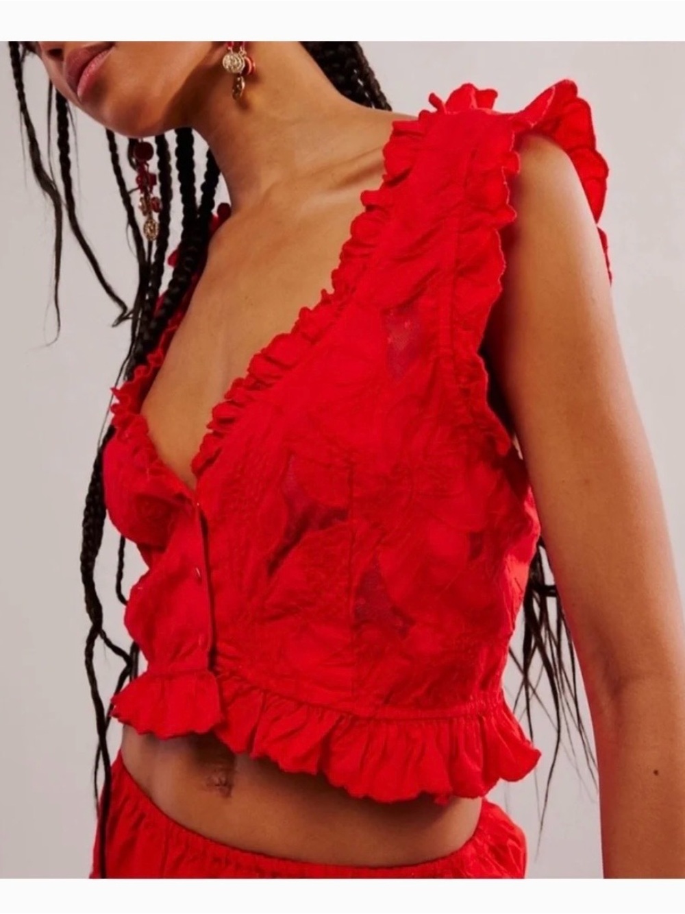 free people all the ways top red